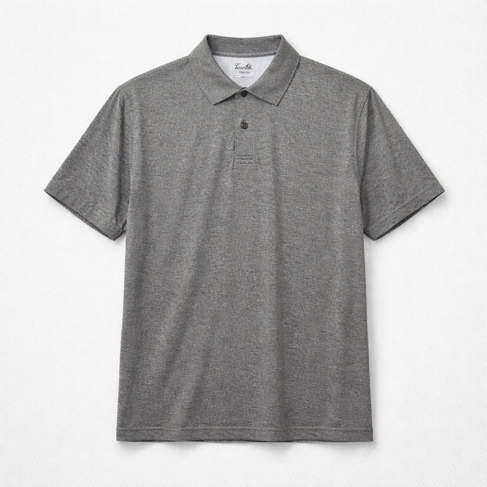 Tasso Elba Charcoal Men's Polo Shirt Size XXL